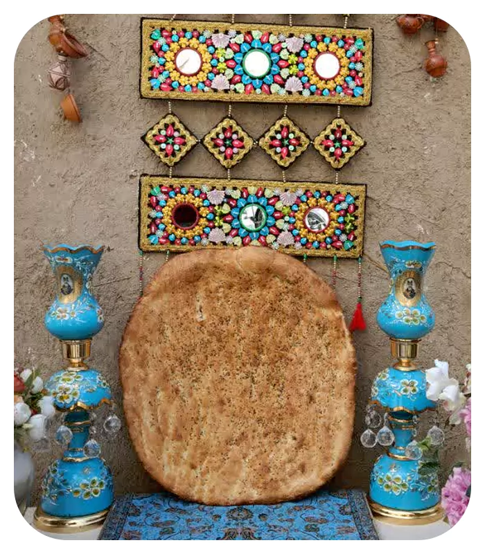 نان محلی رستم
