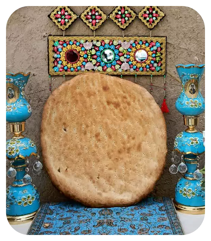 نان محلی رستم